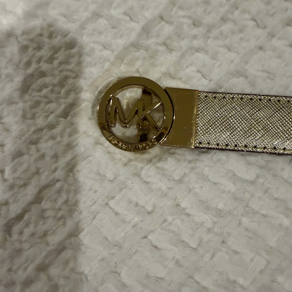 Michael Kors Gold Belt